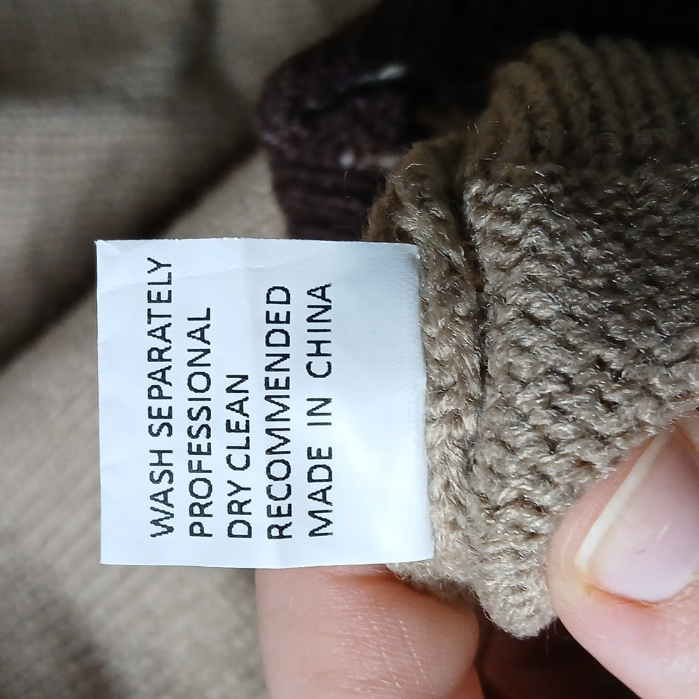 NWT Simply Couture Cozy Oversized Knitted Cardigan, Size M - Picture 8 of 11